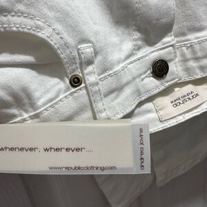 Andrea Jovine Bleach White Jeans